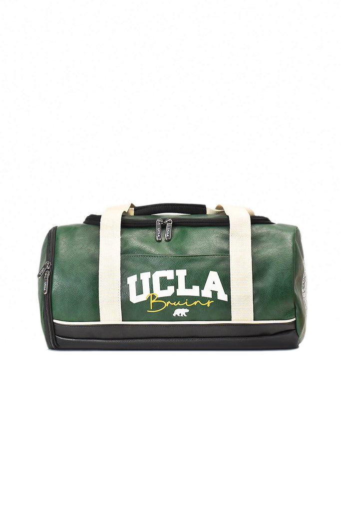 UCLA zelena muška sportska torba s bijelim remenom