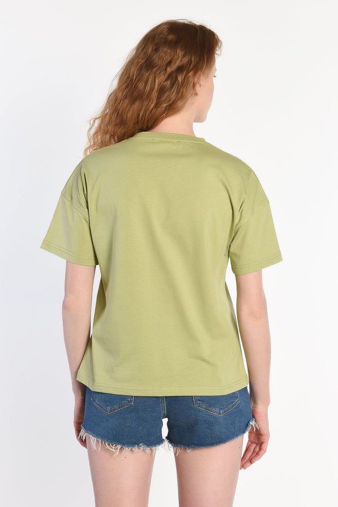 UCLA zelena ženska majica (10091-SAGE) 4