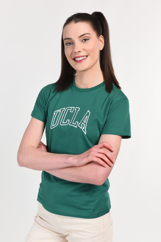 UCLA zelena ženska majica (10221-EVERGREEN) 4