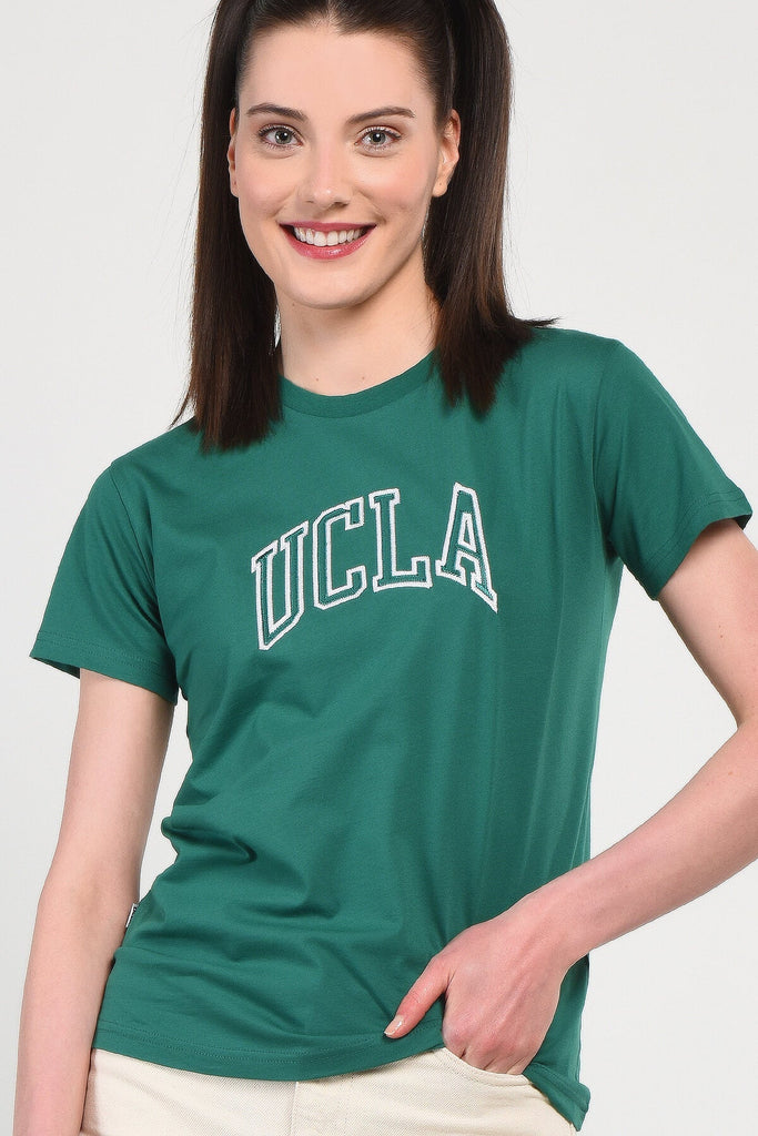 UCLA zelena ženska majica (10221-EVERGREEN) 1