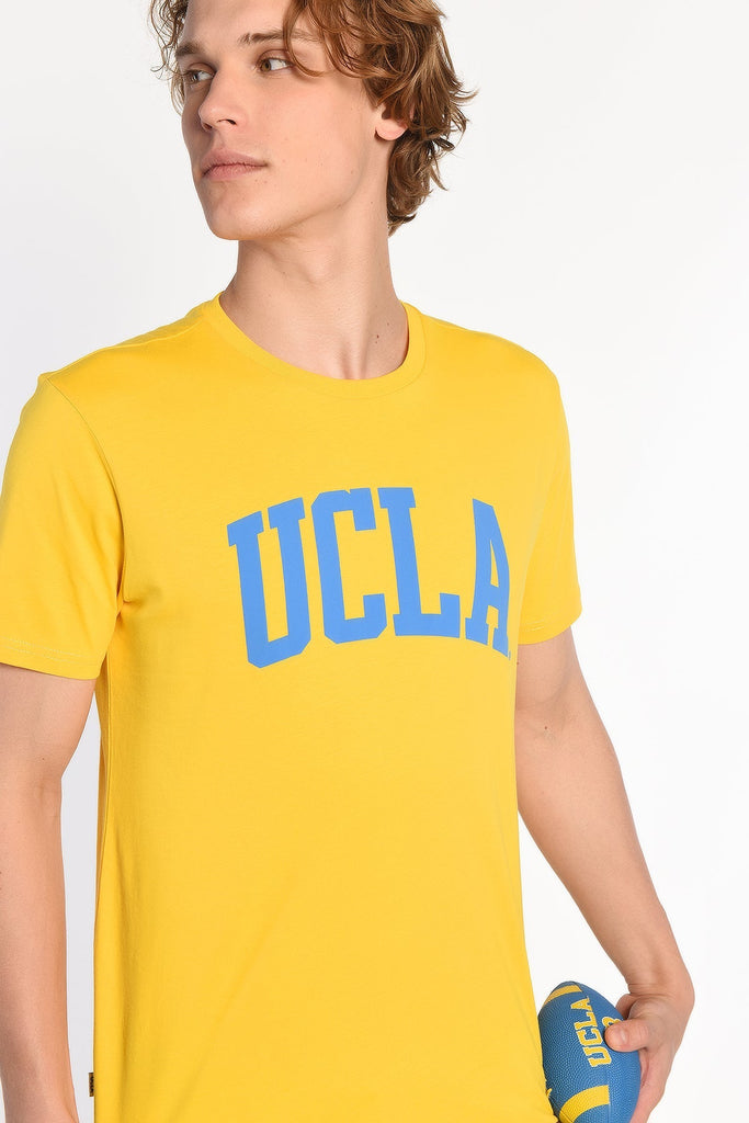 UCLA žuta muška majica s plavim slovima