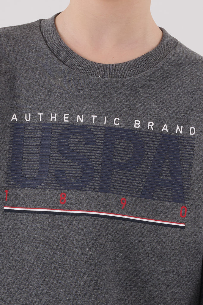 U.S. Polo Assn. siva trenerka za dječake-[SKU]