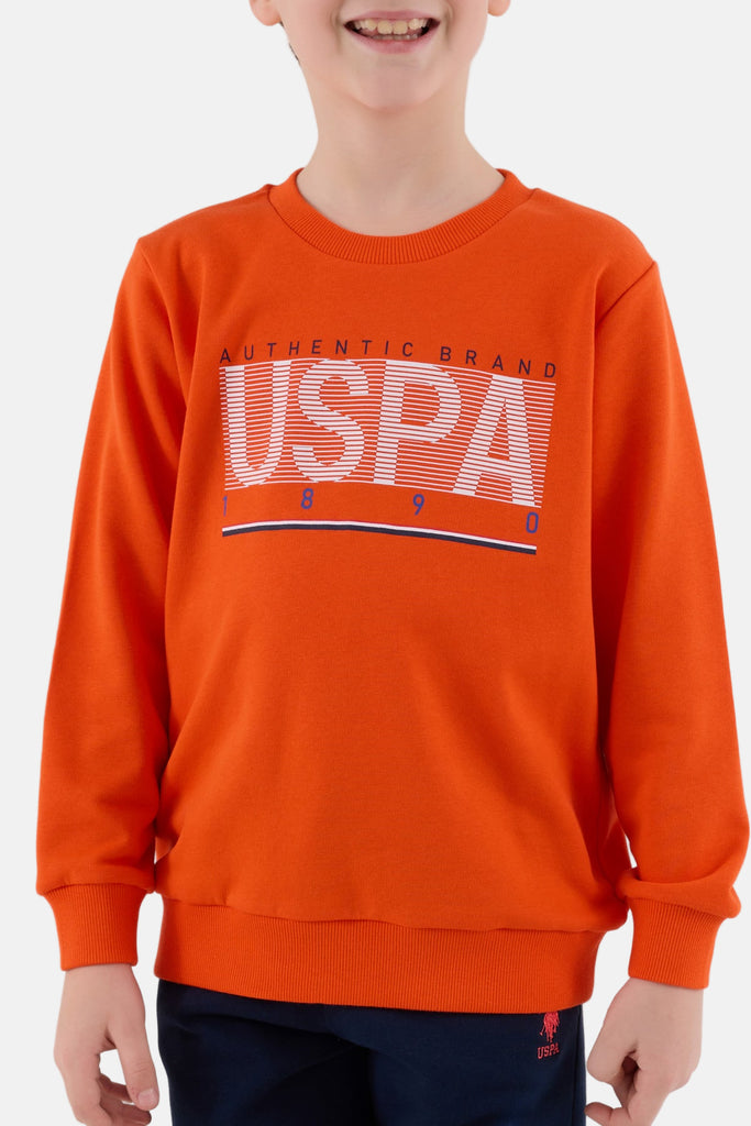 U.S. Polo Assn. narandžasta sportska trenerka za dječake-[SKU]