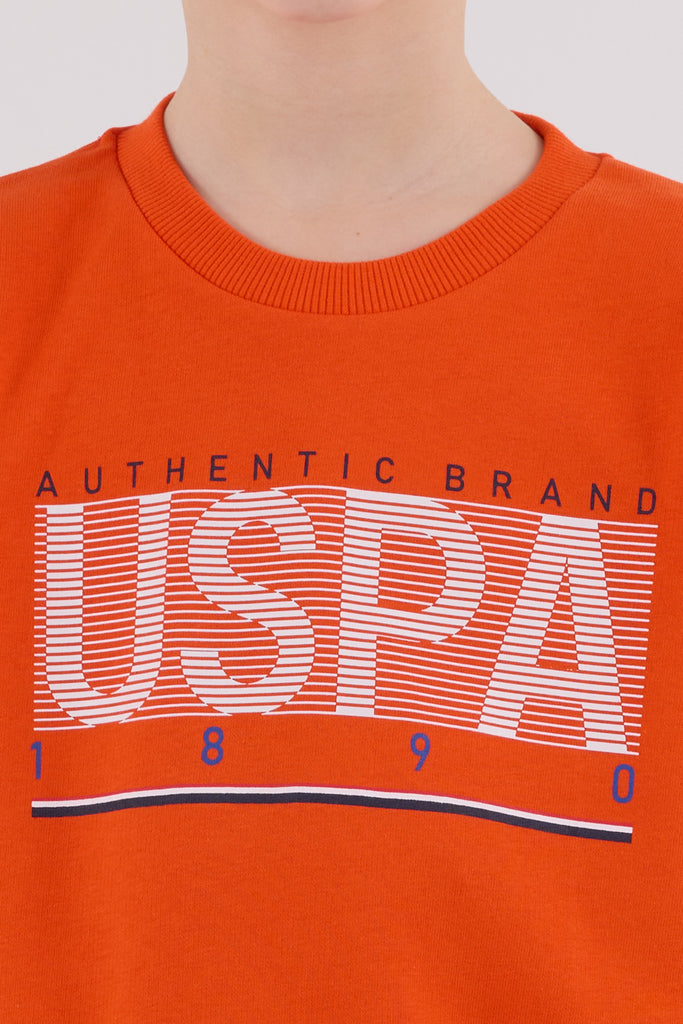 U.S. Polo Assn. narandžasta sportska trenerka za dječake-[SKU]