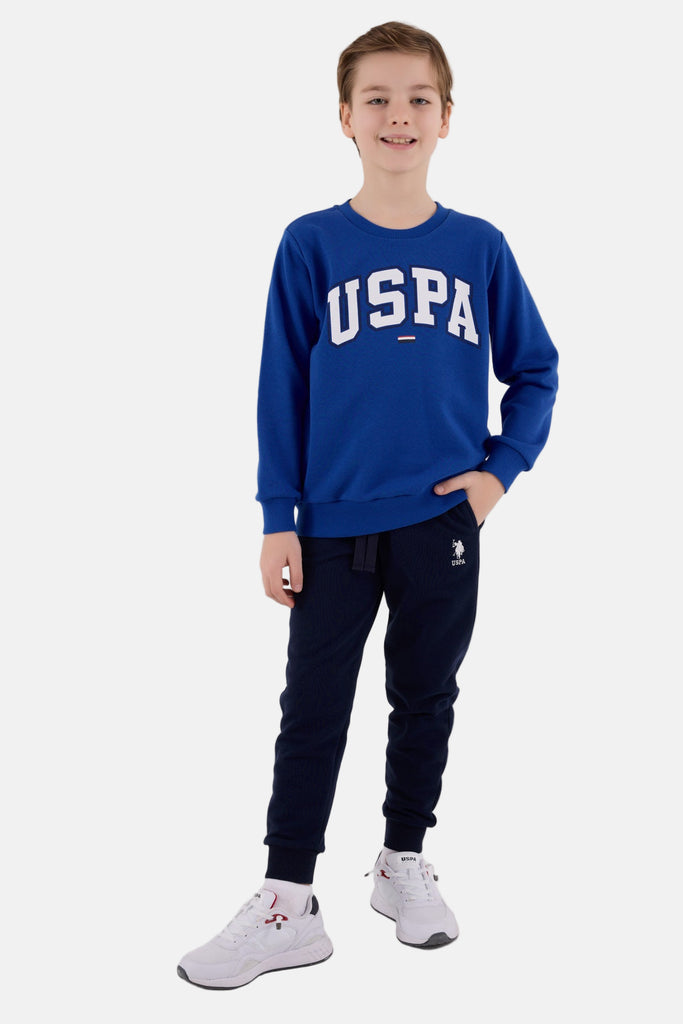 U.S. Polo Assn. plava sportska trenerka za dječake-[SKU]