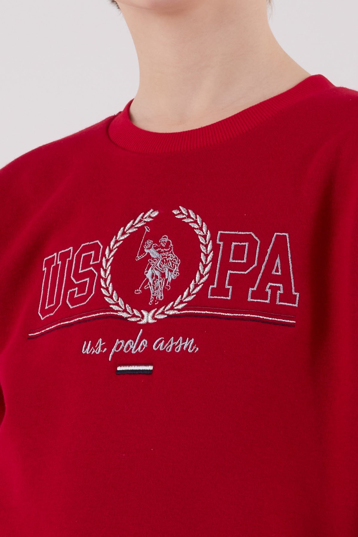 U.S. Polo Assn. crvena trenerka za dječake s dugim rukavima