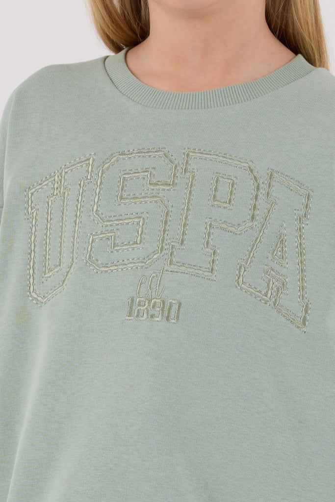 U.S. Polo Assn. zelena sportska trenerka za djevojčice-[SKU]