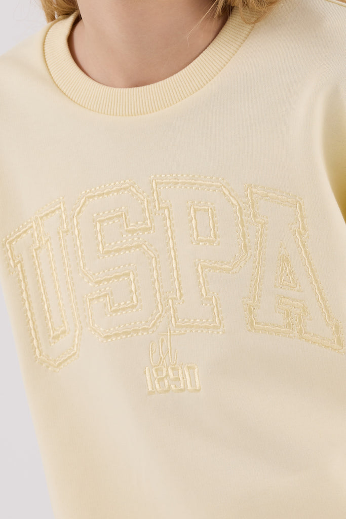 U.S. Polo Assn. žuta sportska trenerka za djevojčice-[SKU]