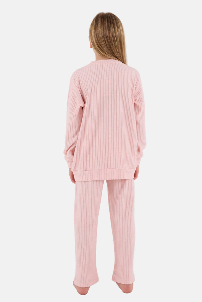 U.S. Polo Assn. pink trenerka za djevojčice dugih rukava-[SKU]
