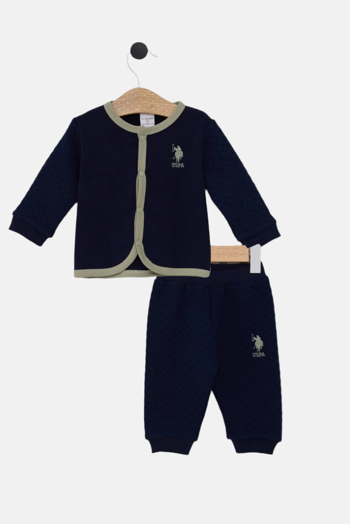 U.S. Polo Assn. plava sportska trenerka za dječake s uzorkom-[SKU]