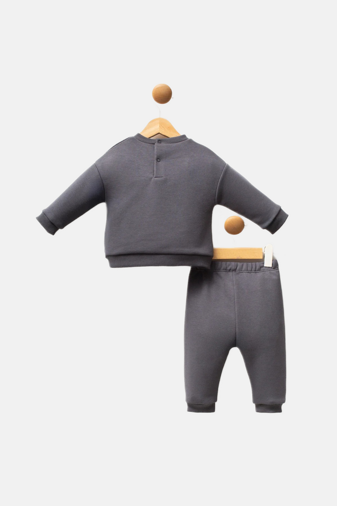 U.S. Polo Assn. siva trenerka za dječake sa velikim džepom-[SKU]