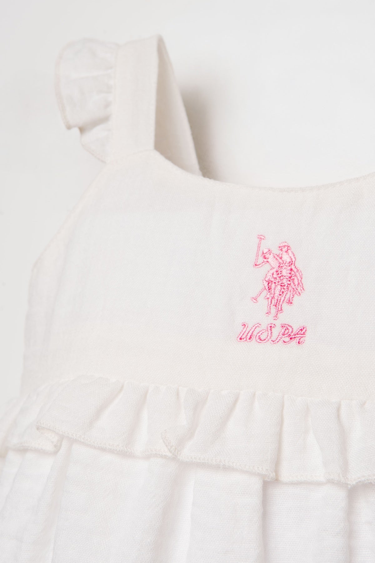 U.S. Polo Assn. bijela haljina za djevojčice