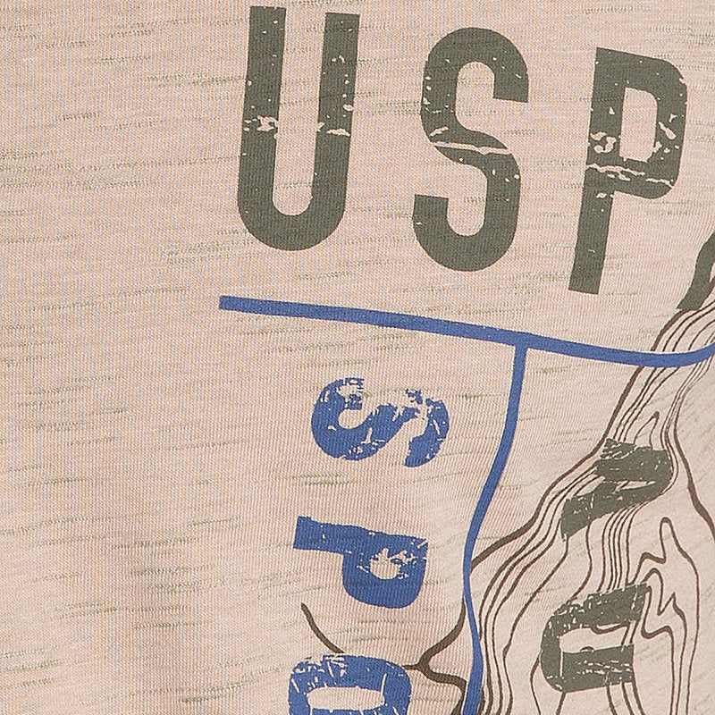 U.S. Polo Assn. bež muška majica (343685VR049) 3