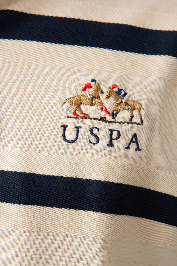 U.S. Polo Assn. bež muška polo majica (646378VR071) 4