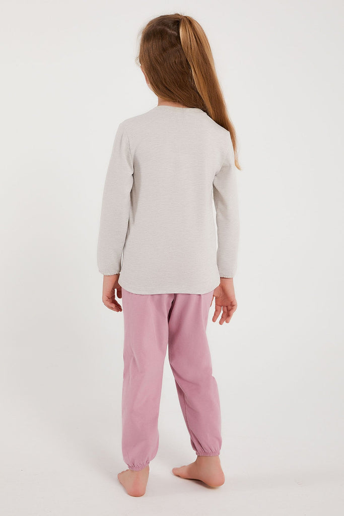U.S. Polo Assn. bež pidžama za djevojčice (US1214-4-Beige) 2