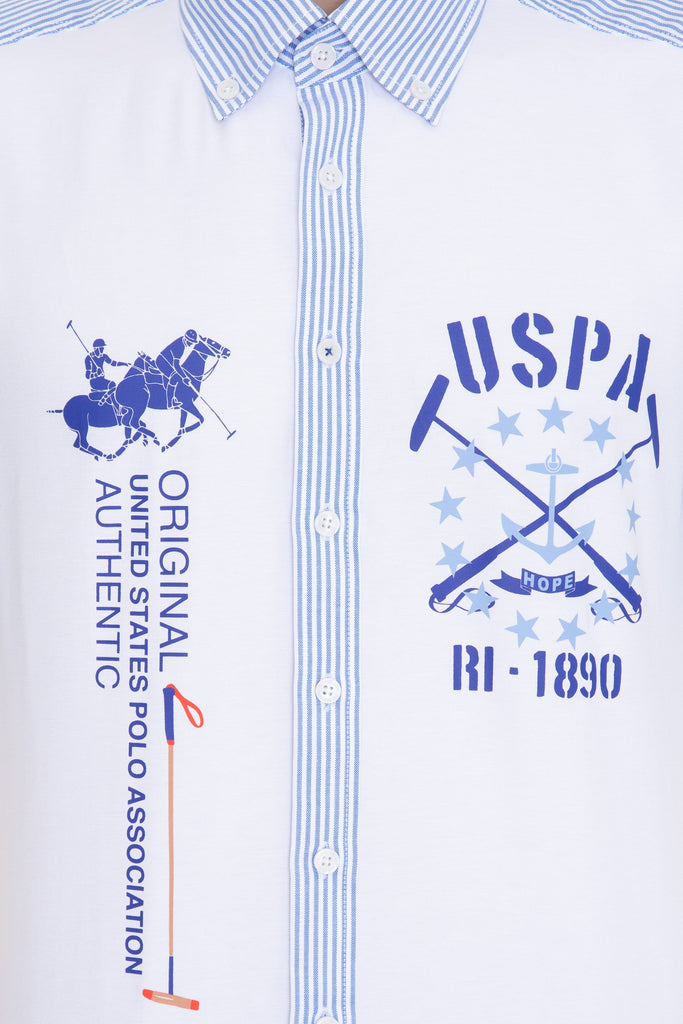 U.S. Polo Assn. bijela muška košulja (1362089VR013) 4