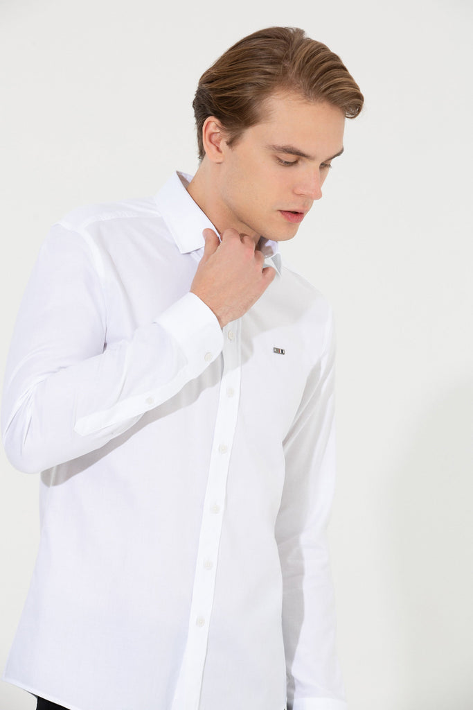 U.S. Polo Assn. bijela muška košulja (1450296VR013) 5