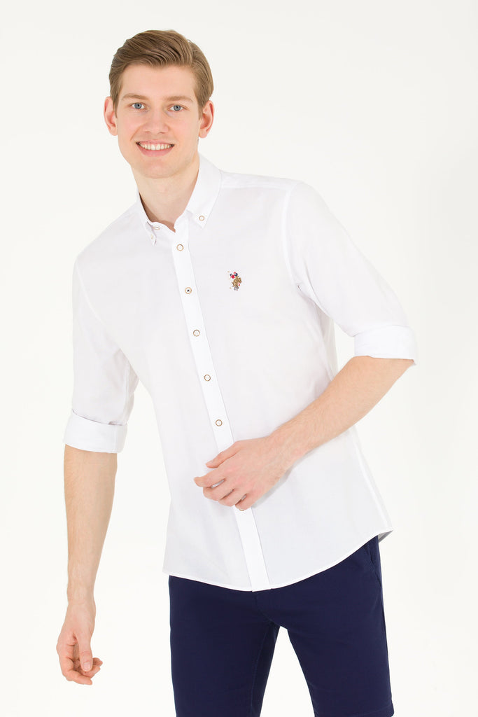U.S. Polo Assn. bijela muška košulja (1571695VR013) 4