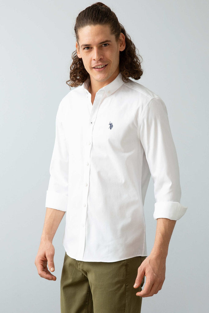 U.S. Polo Assn. bijela muška košulja (755428VR013) 1