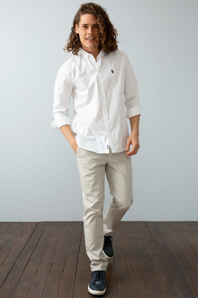 U.S. Polo Assn. bijela muška košulja (755477VR013) 3