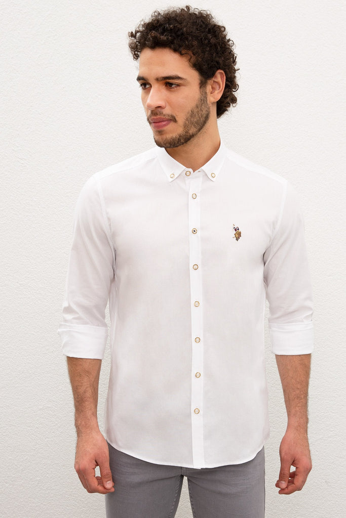 U.S. Polo Assn. bijela muška košulja (851885VR013) 1