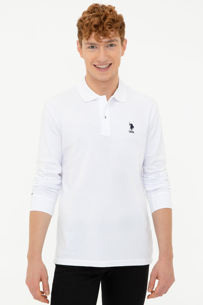 U.S. Polo Assn. bijela muška polo majica (1268358VR013) 1