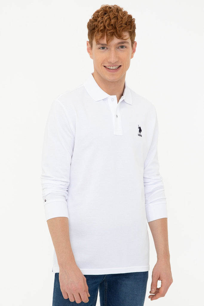 U.S. Polo Assn. bijela muška polo majica (1271986VR013) 1