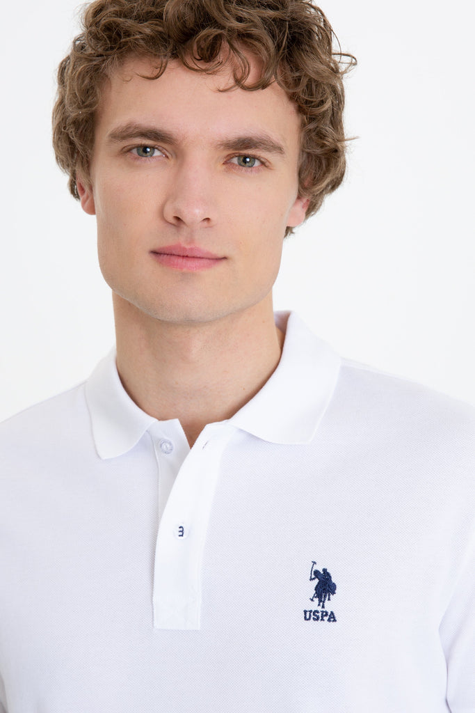 U.S. Polo Assn. bijela muška polo majica (1350555VR013) 3