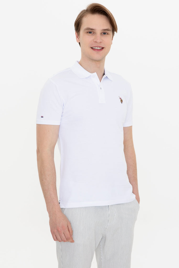 U.S. Polo Assn. bijela muška polo majica (1350557VR013) 3