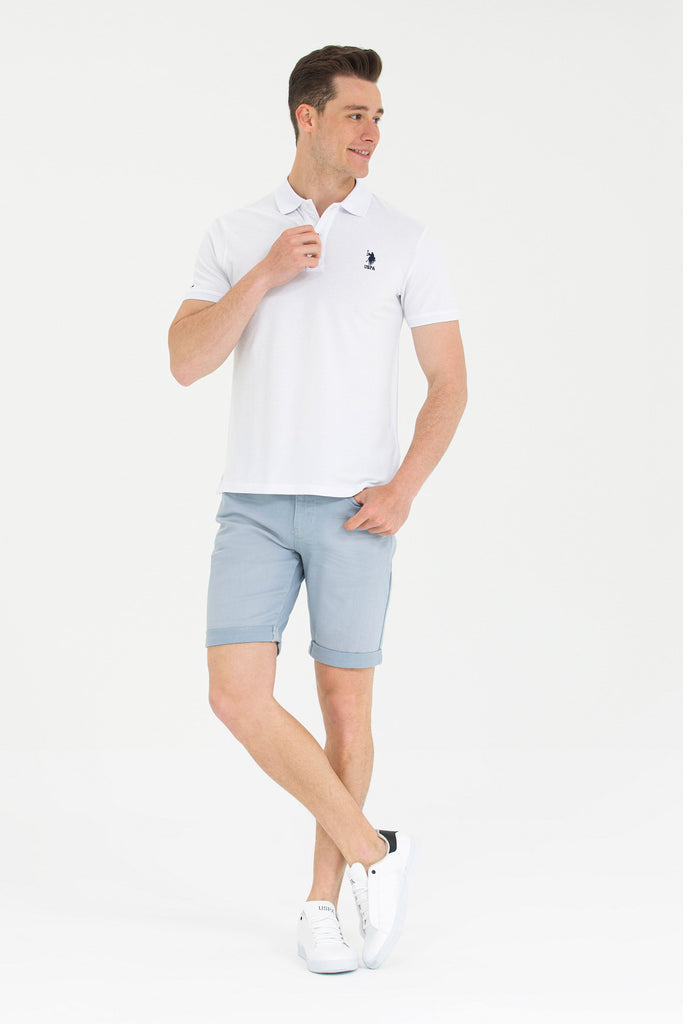 U.S. Polo Assn. bijela muška polo majica (1570945VR013) 3