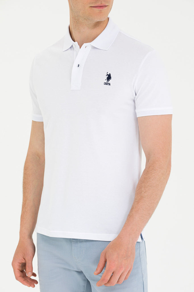 U.S. Polo Assn. bijela muška polo majica basic casual