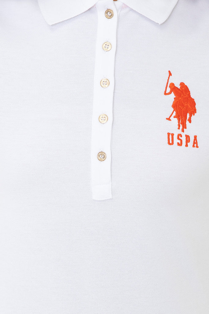 U.S. Polo Assn. bijela ženska haljina (1191024VR013) 5