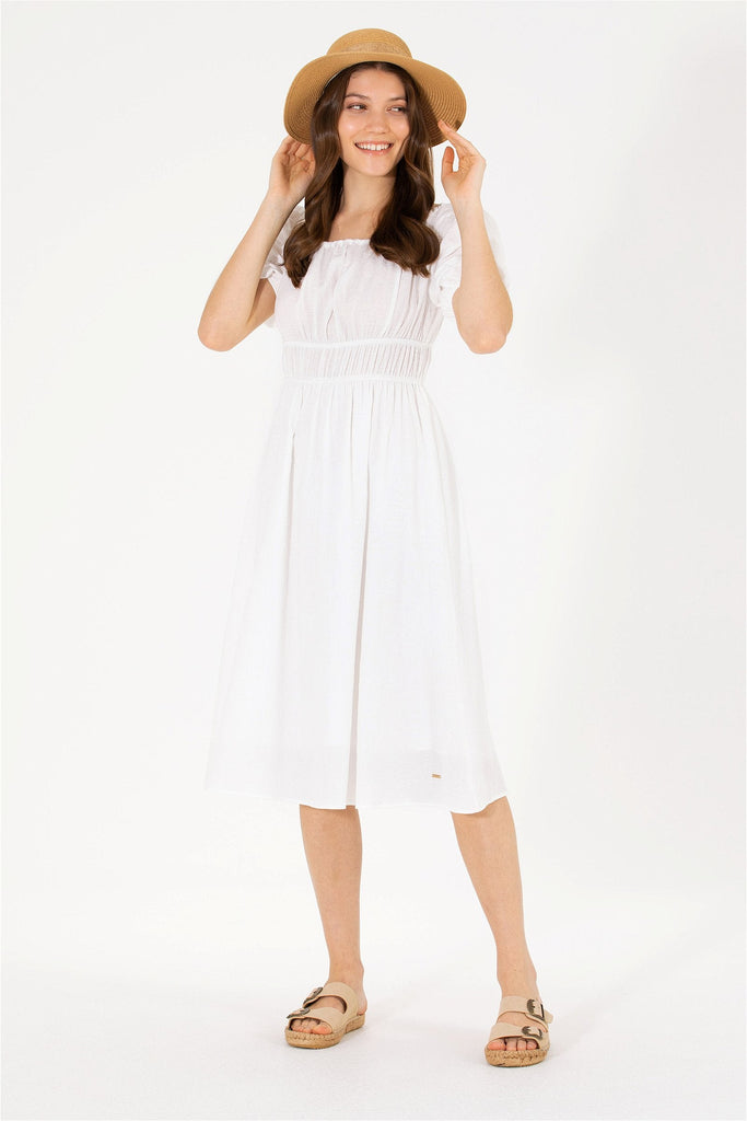 U.S. Polo Assn. bijela ženska haljina (1565923VR013) 1