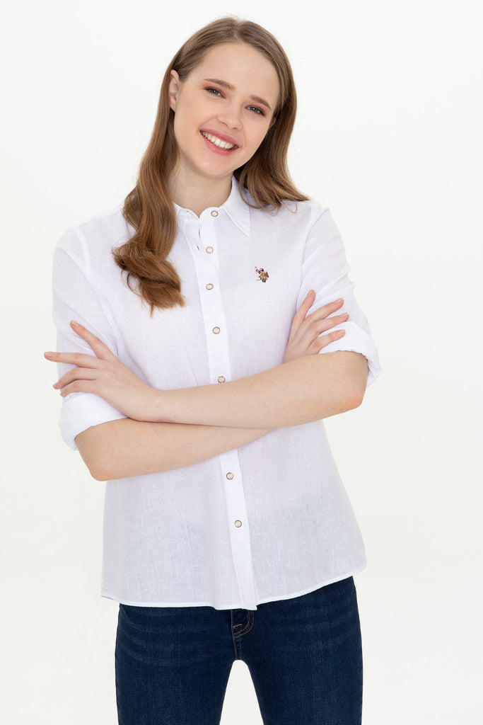 U.S. Polo Assn. bijela ženska košulja (1365341VR013) 5