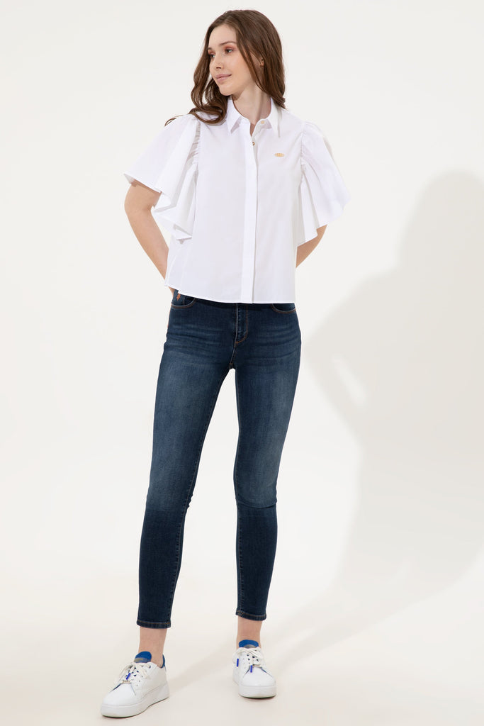 U.S. Polo Assn. bijela ženska košulja (1374606VR013) 4