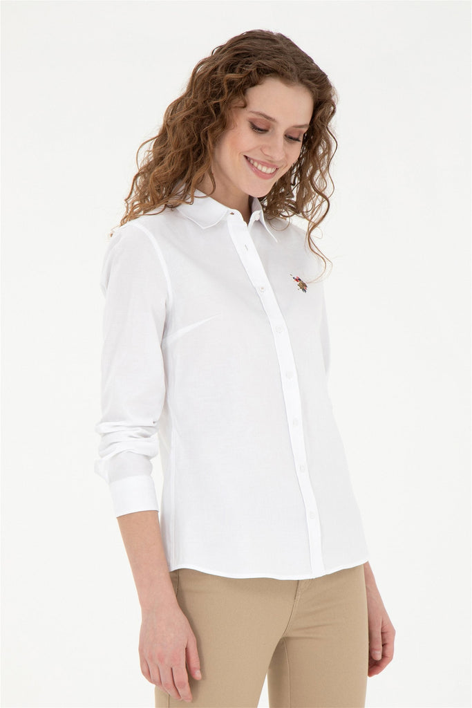 U.S. Polo Assn. klasična bijela ženska košulja