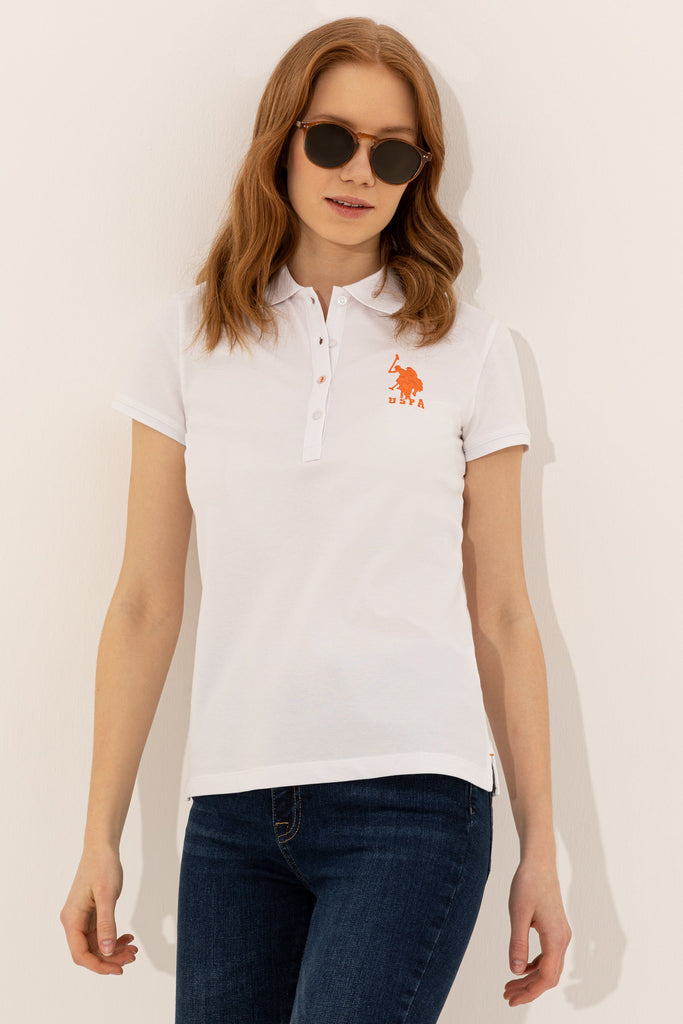 U.S. Polo Assn. bijela ženska majica (1359805VR013) 1