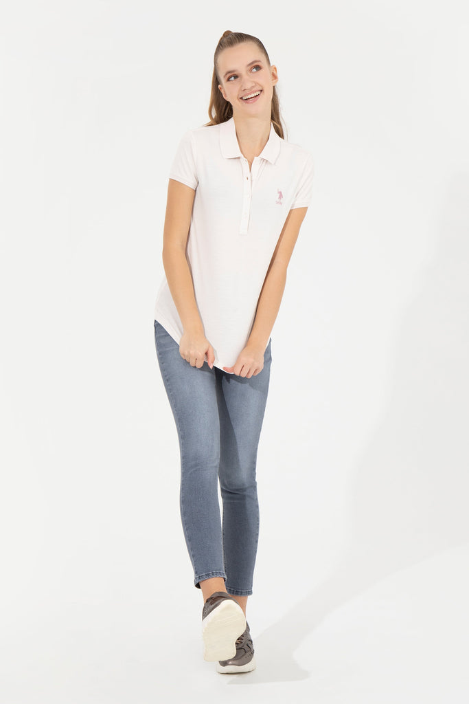 U.S. Polo Assn. bijela ženska majica (1452131VR019) 3