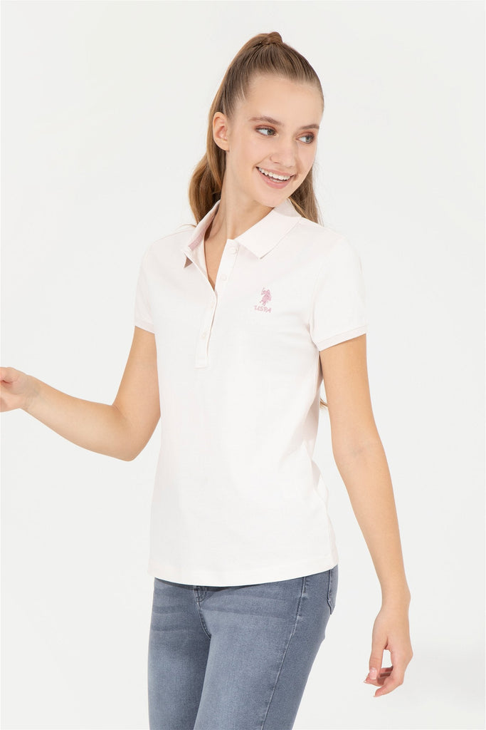 U.S. Polo Assn. bijela ženska majica (1452131VR019) 1