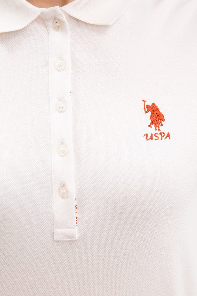 U.S. Polo Assn. bijela ženska polo majica (815828VR019) 4