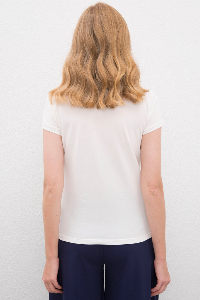 U.S. Polo Assn. bijela ženska polo majica (971007VR184) 3