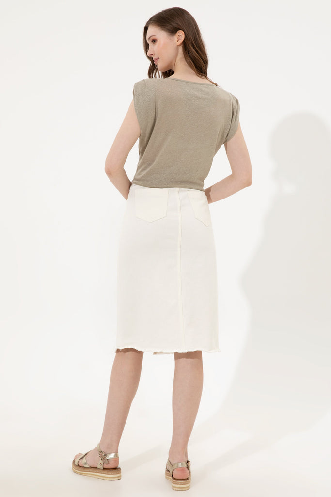 U.S. Polo Assn. bijela ženska suknja (1397962DN0015) 3