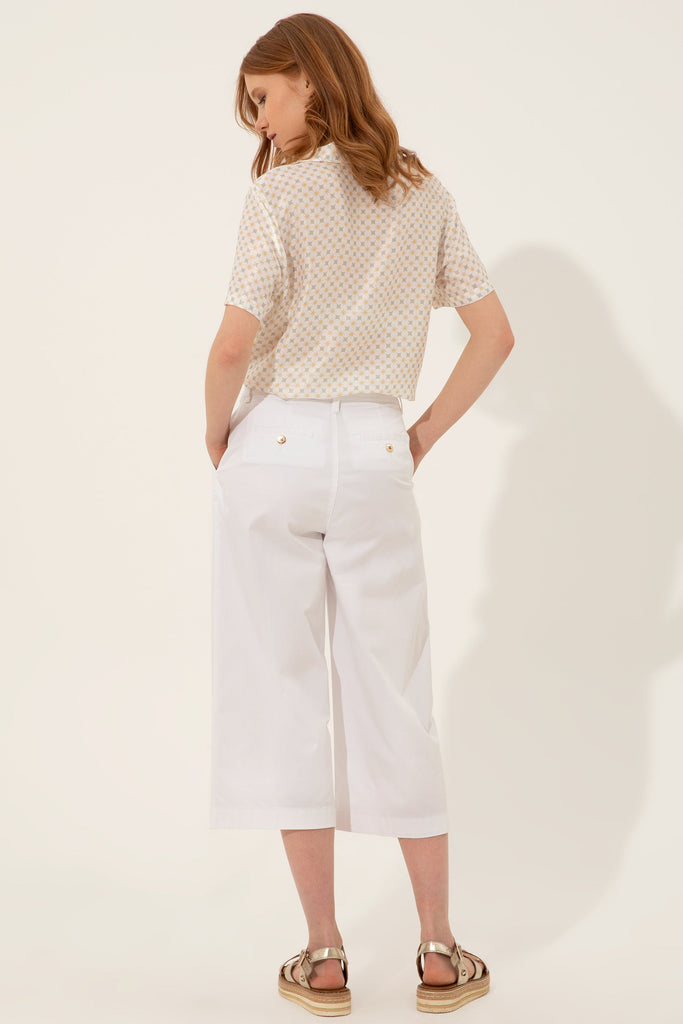 U.S. Polo Assn. bijele ženske pantalone (1359595VR013) 4