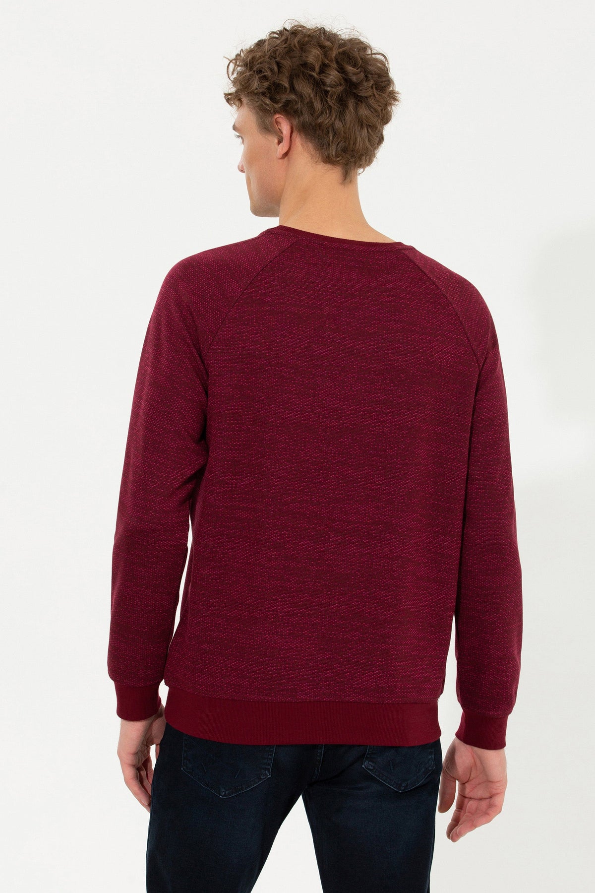U.S. Polo Assn. bordo muška majica dugih rukava
