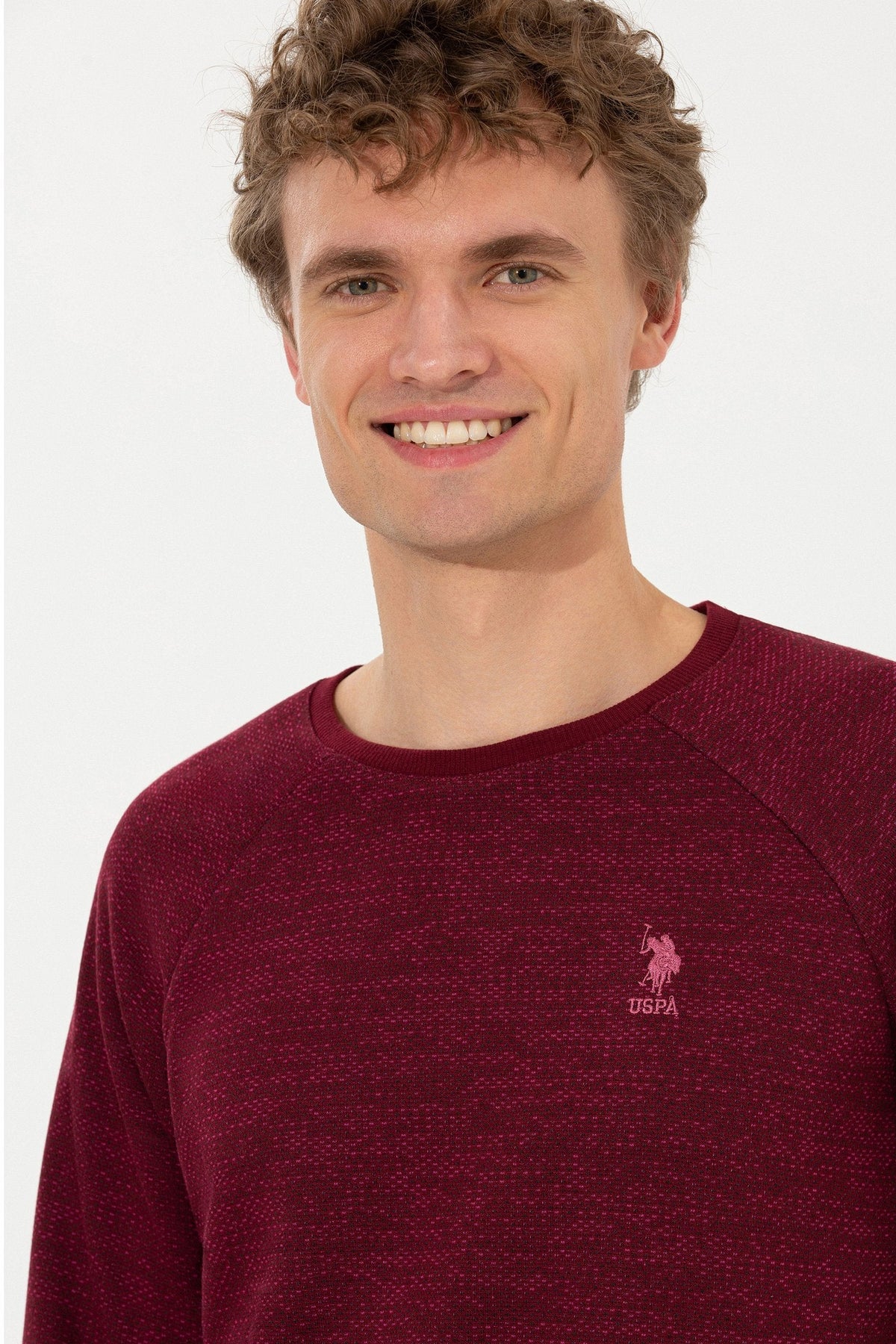 U.S. Polo Assn. bordo muška majica dugih rukava