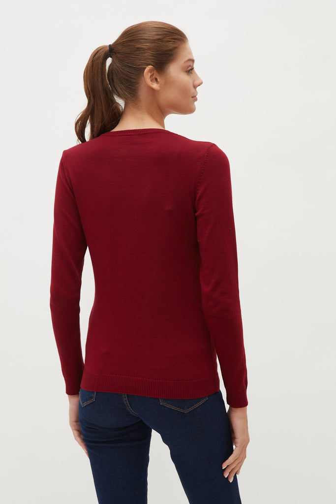 U.S. Polo Assn. bordo ženski džemper (1260380VR014) 4