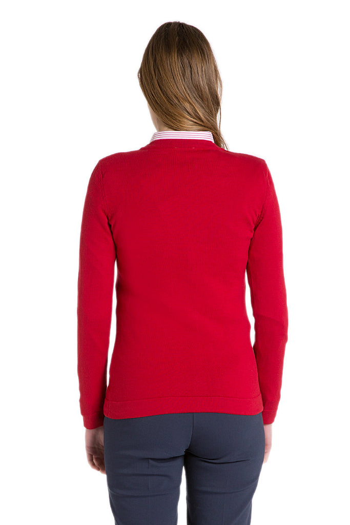 U.S. Polo Assn. bordo ženski džemper (352335KR0215) 2