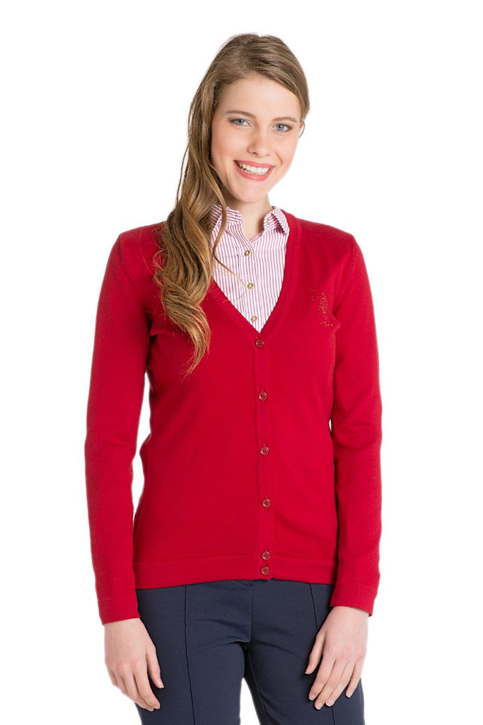 U.S. Polo Assn. bordo ženski džemper (352335KR0215) 1
