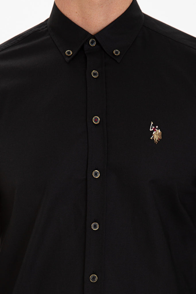U.S. Polo Assn. crna muška košulja (1271087VR046) 3