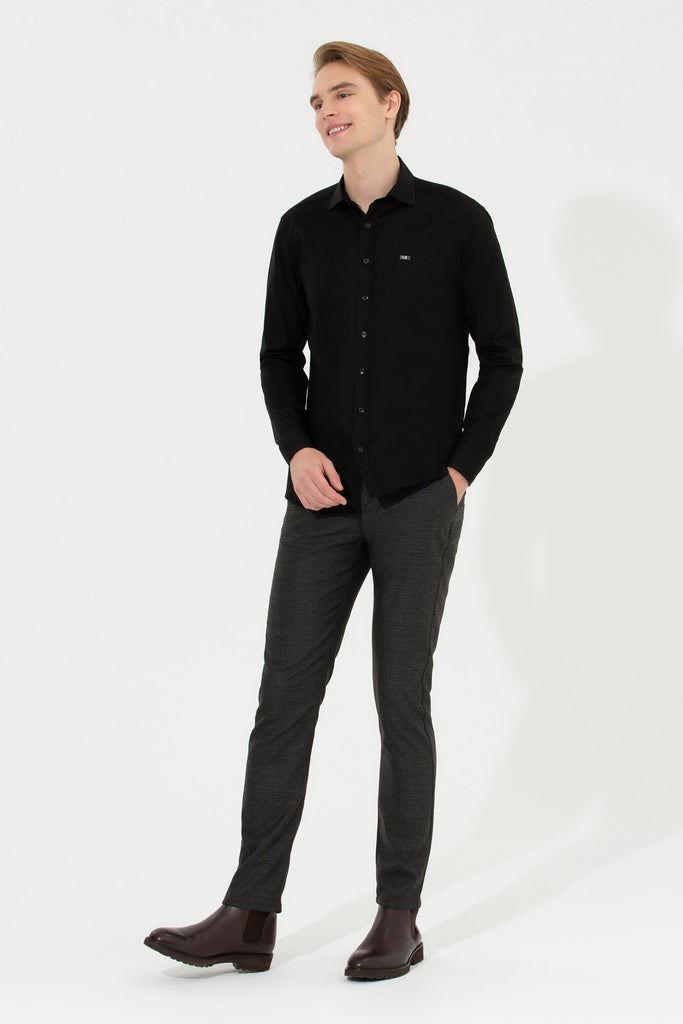U.S. Polo Assn. crna muška košulja (1450296VR046) 3
